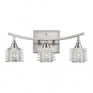 Elk Home Matrix 3 - Light Vanity in  Satin Nickel - 1 of 4
