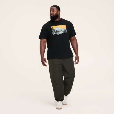 Adult National Parks Graphic Print Short Sleeve Crewneck T-Shirt - Woolrich x Target Black