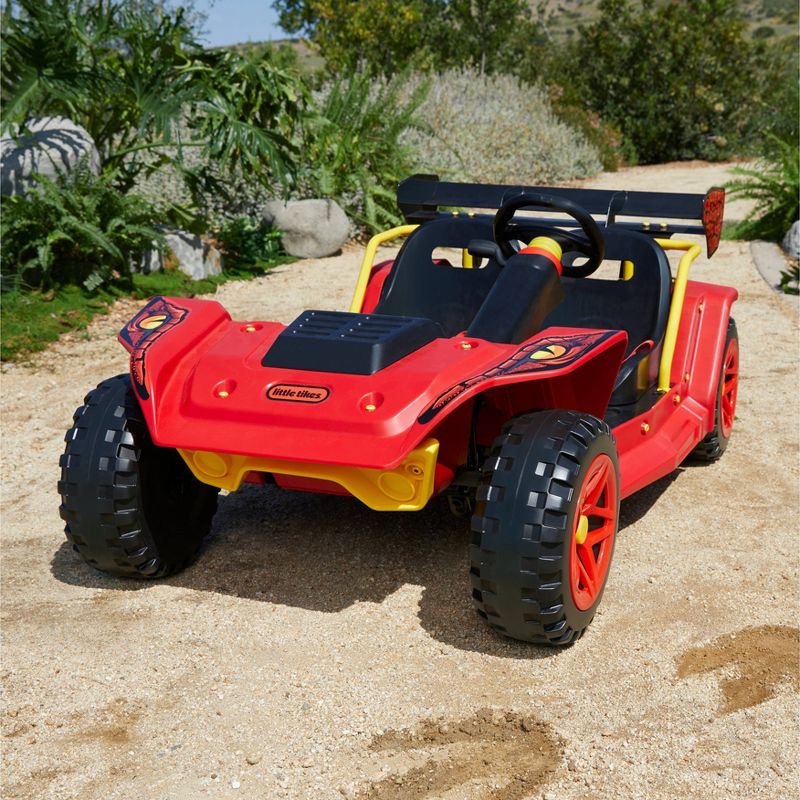 Little Tikes 12V Dino Dune Buggy Powered Ride-On - Red/Black, 6 of 9