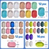Fun Little Toys 40 PCS Wooden Balancing Stacking Rocks - 3 of 4