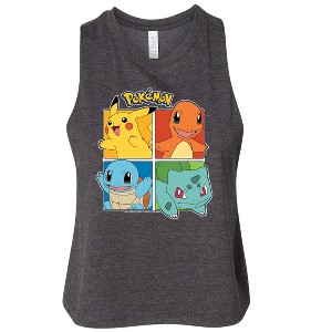 Women's - Pokémon - Partner Squares Graphic Racerback Tank - 1 of 3