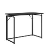 Okak 39IN Space-Saving Computer Desk, Home Office Desks with Metal Legs, Standing Desk for Living Room, Reading Room, Study - 2 of 4