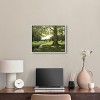 Art Remedy Meadow Brook by Charles Paul Gruppe Classic Landscape and Portrait Wall Art Framed - 2 of 4