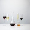 Viski Raye Angled Crystal Wine Glasses Set of 2 - 3 of 4