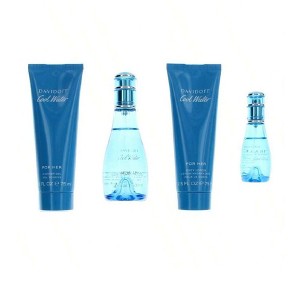 Cool Water By Davidoff, 4 Piece Gift Set For Women - 1 of 1