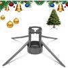 Heavy Duty Christmas Tree Stand for Real & Artificial Trees Adjustable for 2-5” Trunk - 2 of 4