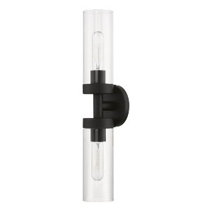 Livex Lighting Ludlow 2 - Light Vanity in  Black - 1 of 4