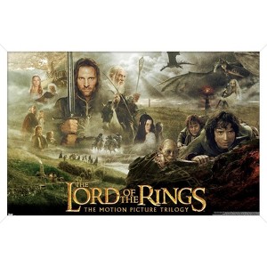 Trends International The Lord of the Rings: The Motion Picture Trilogy Framed Wall Poster Prints - 1 of 4