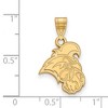 Black Bow Jewelry 14k Yellow Gold Coastal Carolina Chanticleers NCAA Medium Pendant - 2 of 3