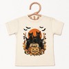 Black Cats Pumpkin Vintage - Toddler Short Sleeve Graphic T-Shirt and Youth Short Sleeve Graphic T-Shirt - 2 of 4