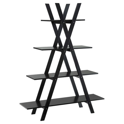 59 Oxford A Frame Bookshelf Black Johar Furniture Target