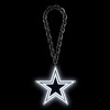 NFL Fan Chain, Big Neon Light Up Team Logo - Dallas Cowboys - 2 of 4