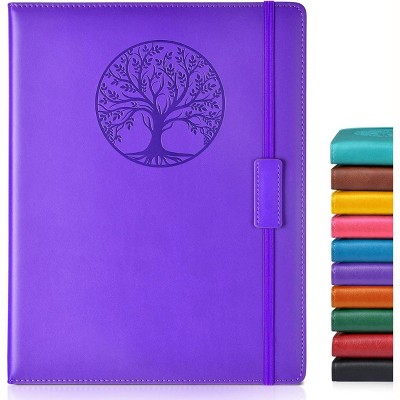 Lined Journal Notebook for Women Men,256 Pages A5 Hardcover Leather Journals for Writing,Travel,Business,Work & School