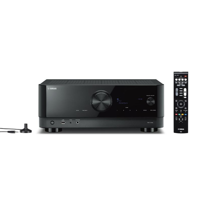 Yamaha RX-V4 5.2-Channel AV Receiver with 8K HDMI and MusicCast, 2 of 9
