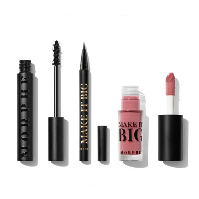 Morphe Make It Big Mascara, Eyeliner & Lip Trio Beauty Gift Sets – 3pc - Ulta Beauty