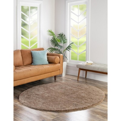 Unique Loom Solo Calabasas Solid Indoor Woven Area Rug