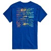 Men's - Beatles - Song Titles Collage Short Sleeve Graphic T-Shirt - 2 of 4