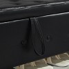 TUYOHW 48" Upholstered Storage Ottoman Bench,Storage Ottoman with 300lb Capacity,Tufted Faux Leather PU Bench for Bedroom,Living Room,Hallway - 4 of 4