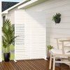 MAYEERTY Room Divider Vertical Fence  72x47x16in 6-Piece Set - 2 of 4