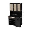 VYNXARIA Black 69.29" Kitchen Pantry Storage Cabinet£¬Sleek Modern Buffet with Kitchen Cart and Tall Hutch - 4 of 4