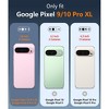 BONGEEK for Google Pixel-10-Pro XL Case: Clear Pixel 9 Pro XL Phone Cases MagneticTransparent Anti Yellowing Rugged Shockproof Protective (Clear) - 2 of 4