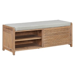 Dexmalle Shoe Bench with Storage and Cushion - 1 of 4