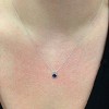Pompeii3 1/2ct Blue Heart Shape Sapphire 14K White Gold - 2 of 4
