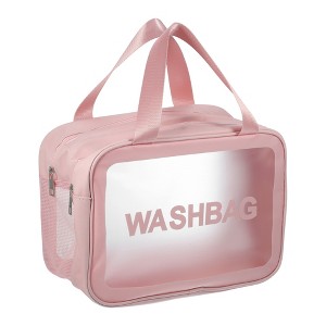 Unique Bargains Women's Convenient Travel Cosmetic Bag 1 Pc - 1 of 4