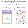Big Dot of Happiness Scoop Up the Fun - Ice Cream - Bingo Cards and Markers - Sprinkles Party Bingo Game - Set of 18 - 3 of 4