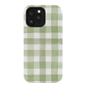 Ninola Design Watercolor Gingham Salad GreenSnap iPhone Case - Society6 - 1 of 1