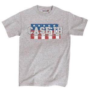 Men's - Case IH - Country Patriotic KS Short Sleeve Graphic T-Shirt - 1 of 4