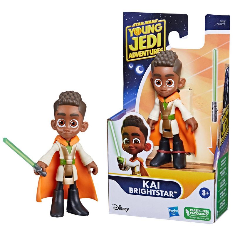 Star Wars Young Jedi Adventures Kai Brightstar Action Figure, 1 of 9