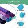 Unique Bargains Durable Soft Flexible Colorful Crepe Paper Variety of Colors 2 Pcs - 2 of 4