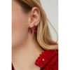 HOLI-DAZE BOW FRONTBACK EARRINGS - 3 of 4