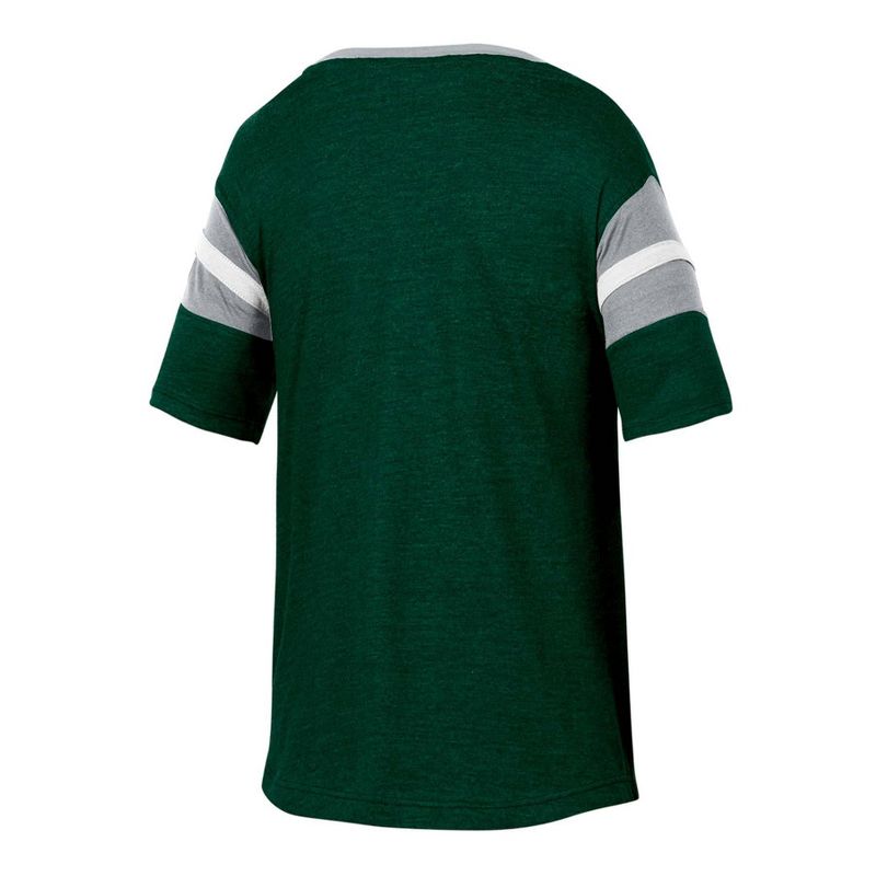 NCAA Colorado State Rams Girls&#39; Short Sleeve Striped Shirt, 2 of 4