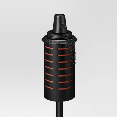 Metal StepNStall Outdoor Torch 2pk - TIKI