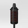 TIKI 2pk Sea Metal Torch: Freestanding Garden Torch with Easy Install & Refillable Canister - image 4 of 4