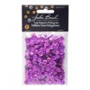 John Bead Flat Round Plastic Loose Sequins Hologram with Hole Craft Embellishments Hot Pink 6mm 1600 Pieces - 4 of 4