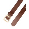 Allegra K Women Pin Buckle Belt Soft Wide Waist Belt Casual Dresses Jeans Pants 1 Pc - 2 of 4