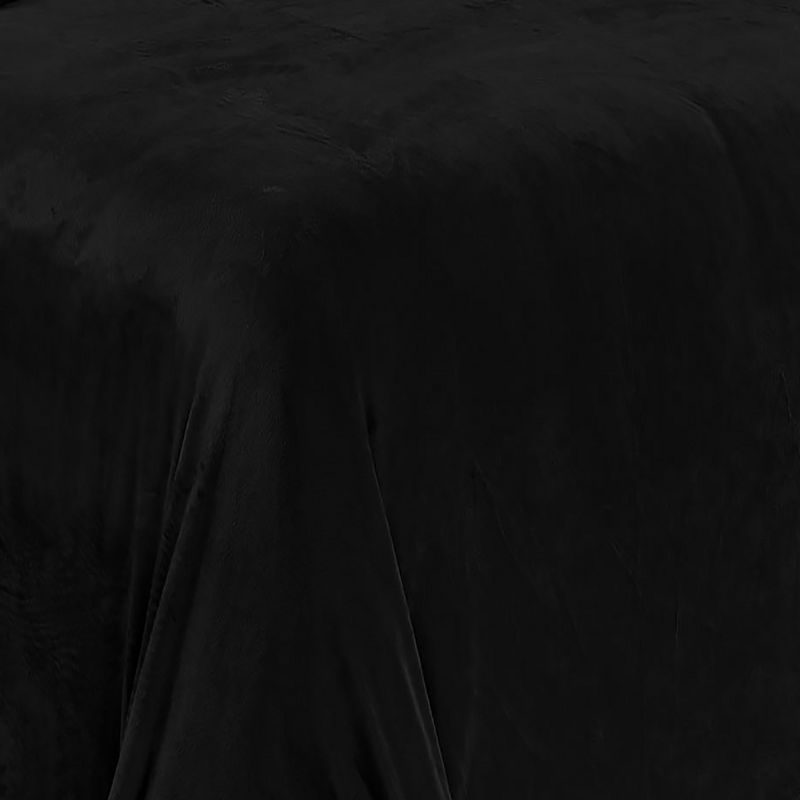 Lavana Microplush Ultra Premium All Season Soft Brushed Sheet Sets Black by Plazatex, 3 of 4