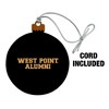 US Military Academy Alumni Wood Christmas Tree Holiday Ornament - 2 of 4