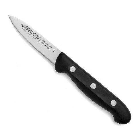 Arcos 3" Maitre Paring Knife: Stainless Steel Blade, Polypropylene Handle, Hand Wash, 10-Year Warranty - image 1 of 4