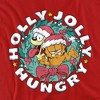 Boys' Garfield And Odie Christmas Holly Jolly Hungry T-Shirt - 2 of 4