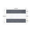 Covers&All Outdoor Clear Panel Curtain, Outdoor Curtains for Patio, Waterproof & Weather Resistant Tarp - 4 of 4