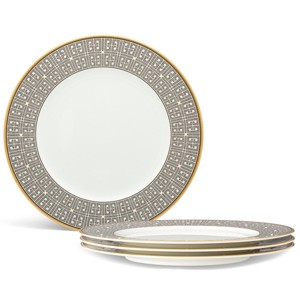 Noritake Infinity Bronze Set of 4 Dinner Plates - 1 of 4