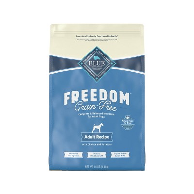 Blue Buffalo Freedom Grain Free with Chicken, Potatoes & Peas Adult Dry Dog Food