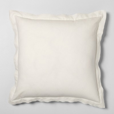 26" x 26" Euro Pillow Sour Cream - Hearth & Hand™ with Magnolia