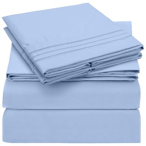 4 Piece Microfiber Sheet Set - Mellanni - 1 of 4