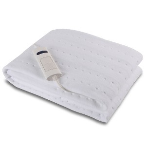EMBERsoft ESUB100 Deluxe Electric Massage Table Warmer Pad/Bed Under Blanket w/Extra Warm Foot Zone - 1 of 3