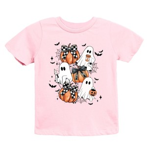 The Juniper Shop Coquette Ghost Collage Youth Short Sleeve Tee - 1 of 4